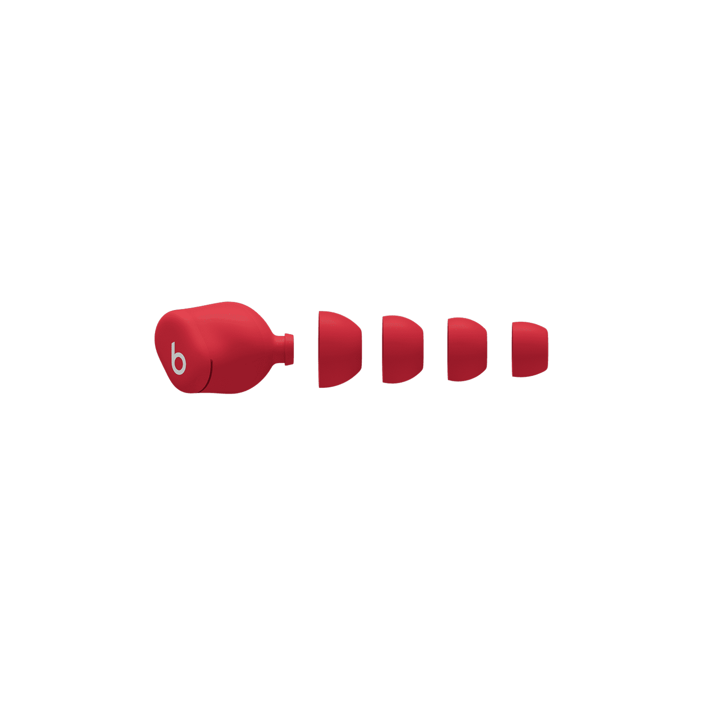 Beats by Dr. Dre Beats Solo Buds Bluetooth In-Ear Earbuds, Transparent Red