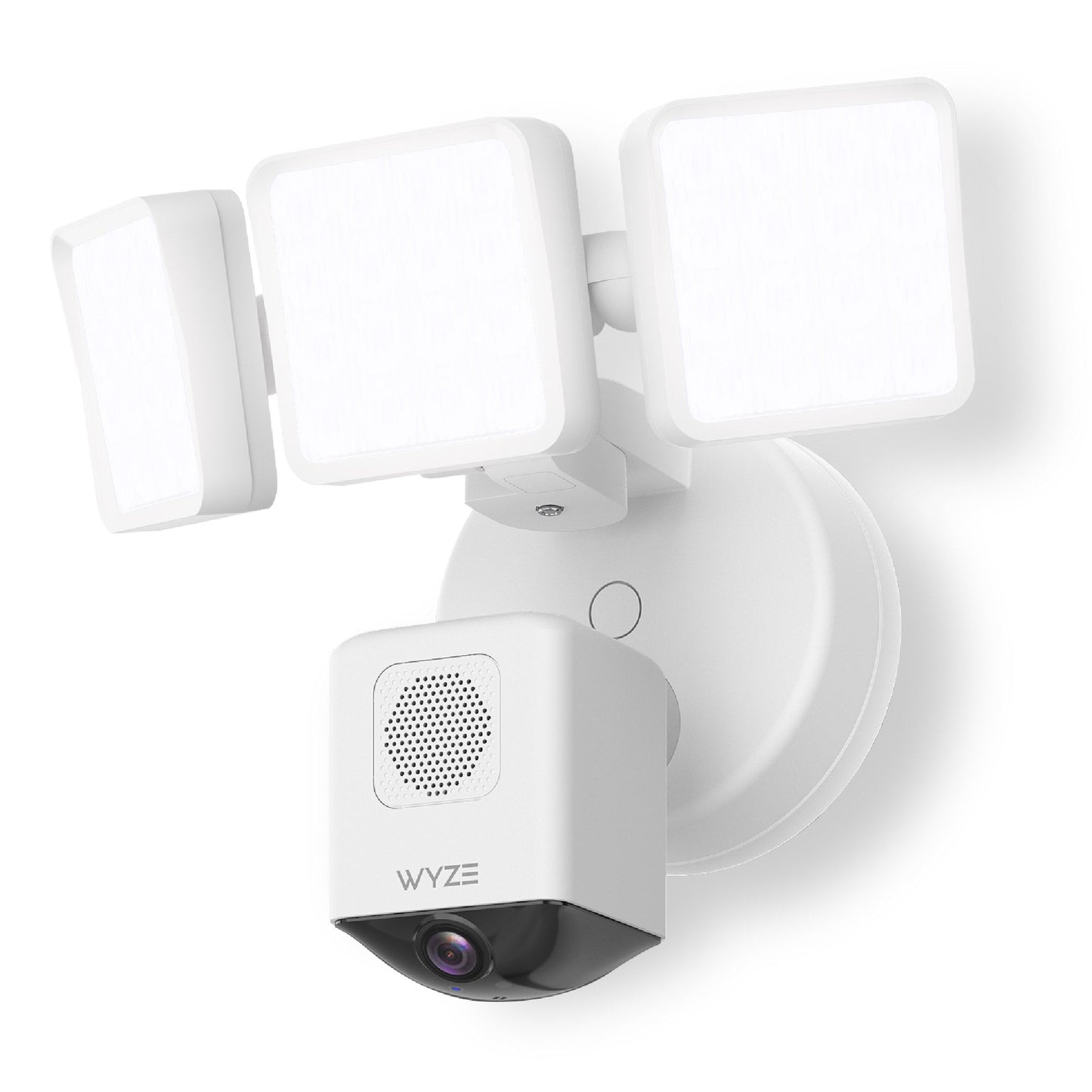 Wyze - Floodlight Camera Pro, 3000 Lumen LEDs, 180° Wide View, 2k HD Outdoor Wi-Fi Floodlight Home Security Camera - Black
