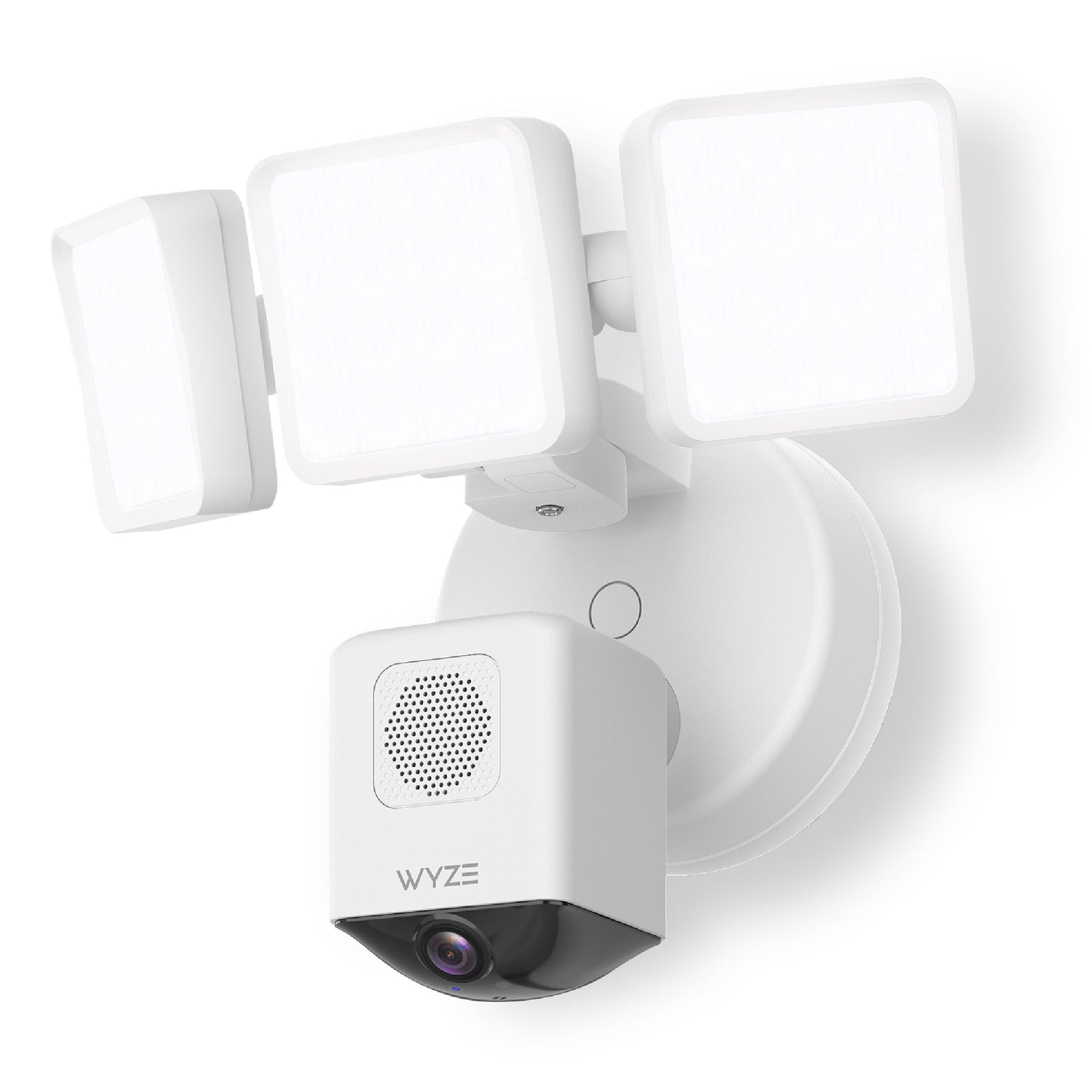 Wyze - Floodlight Camera Pro, 3000 Lumen LEDs, 180° Wide View, 2k HD Outdoor Wi-Fi Floodlight Home Security Camera - Black