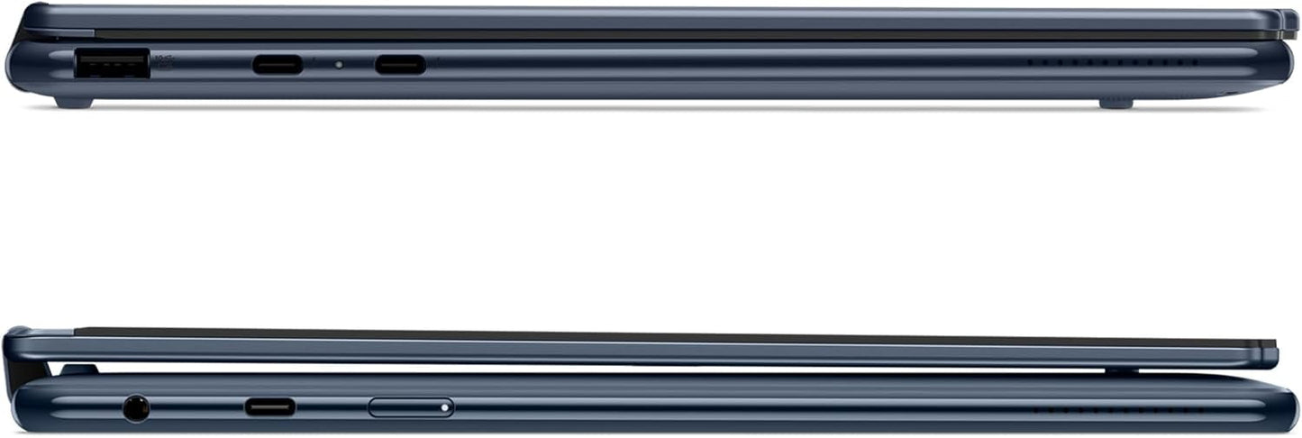 Lenovo Yoga 9i 2-in-1 Copilot+ Laptop, Intel Ultra 7-258V, 32 GB LPDDR5x RAM, 1 TB PCIe SSD, 14" 3K (2880x1800) Oled Touchscreen Display, Intel Arc Graphics, Backlit Keyboard, W11 Home, Cosmic Blue