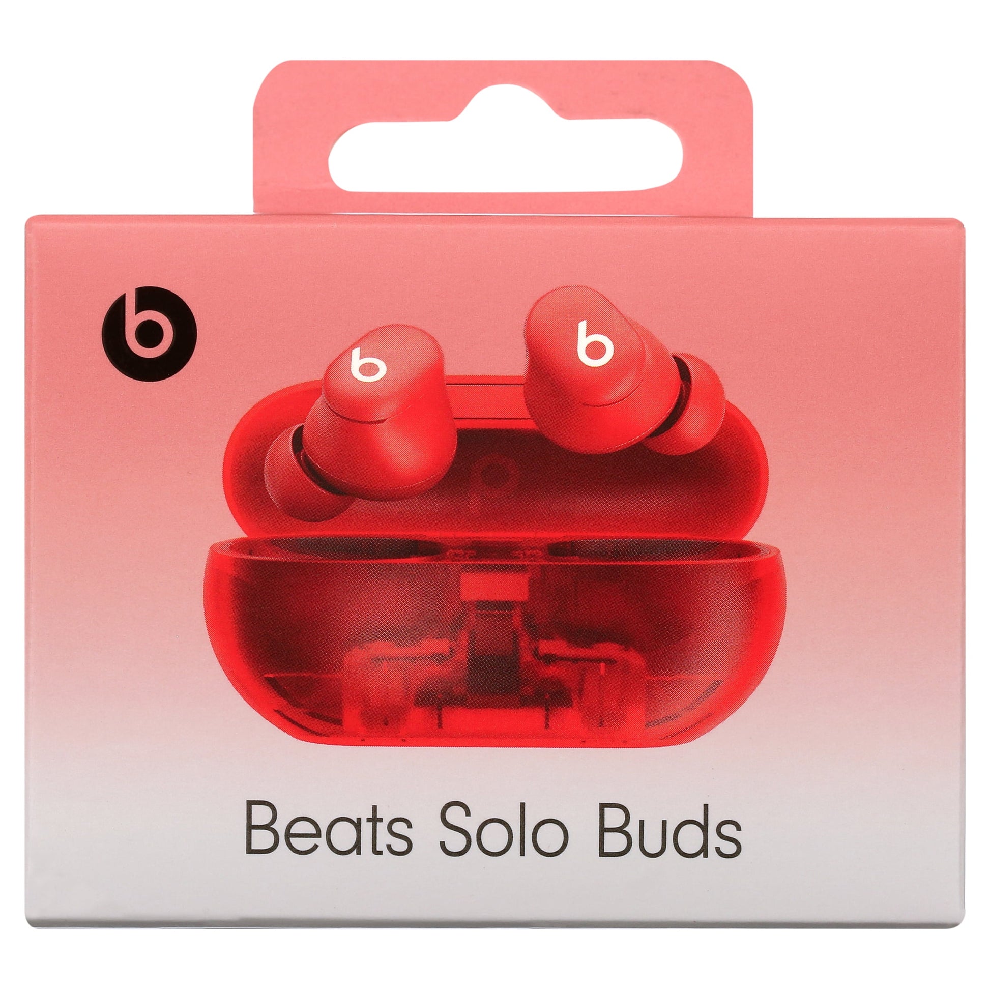 Beats by Dr. Dre Beats Solo Buds Bluetooth In-Ear Earbuds, Transparent Red