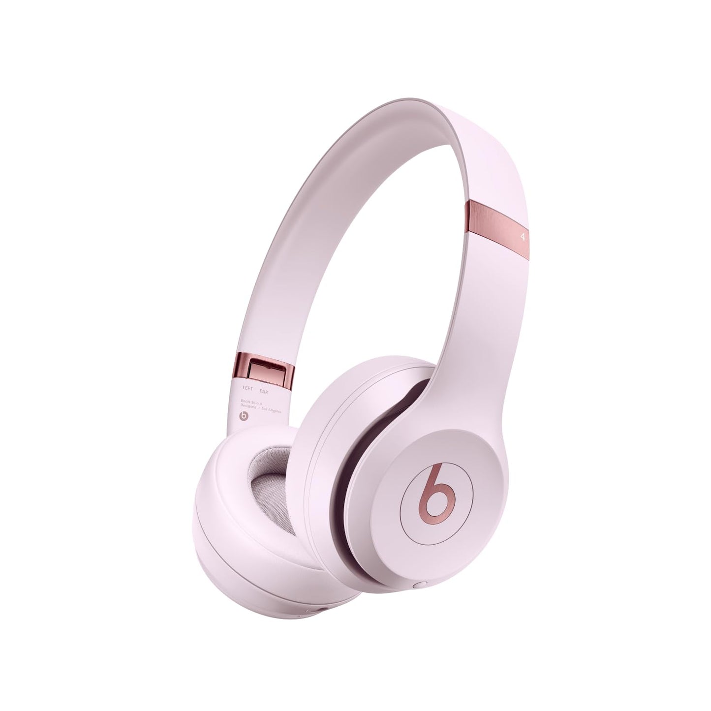 Beats Solo 4 - Wireless Bluetooth On-Ear Headphones, Apple & Android Compatible, Up to 50 Hours of Battery Life - Matte Black (Renewed Premium)