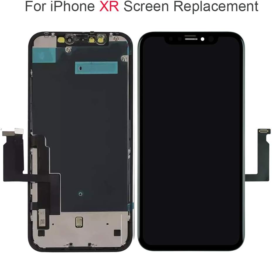 for iPhone XR Screen Replacement 6.1 inch,LCD Display Touch Screen Digitizer Assembly with Repair Tools, Compatible with Model A1984, A2105, A2106, A2108
