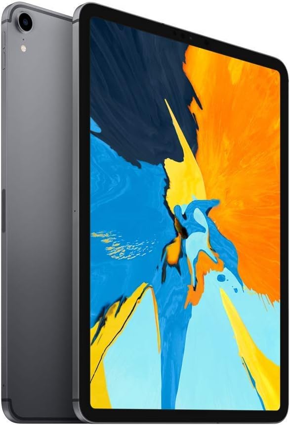 Apple iPad Pro 2018 (11-inch, Wi-Fi + Cellular 64GB) - Space Gray (Renewed)