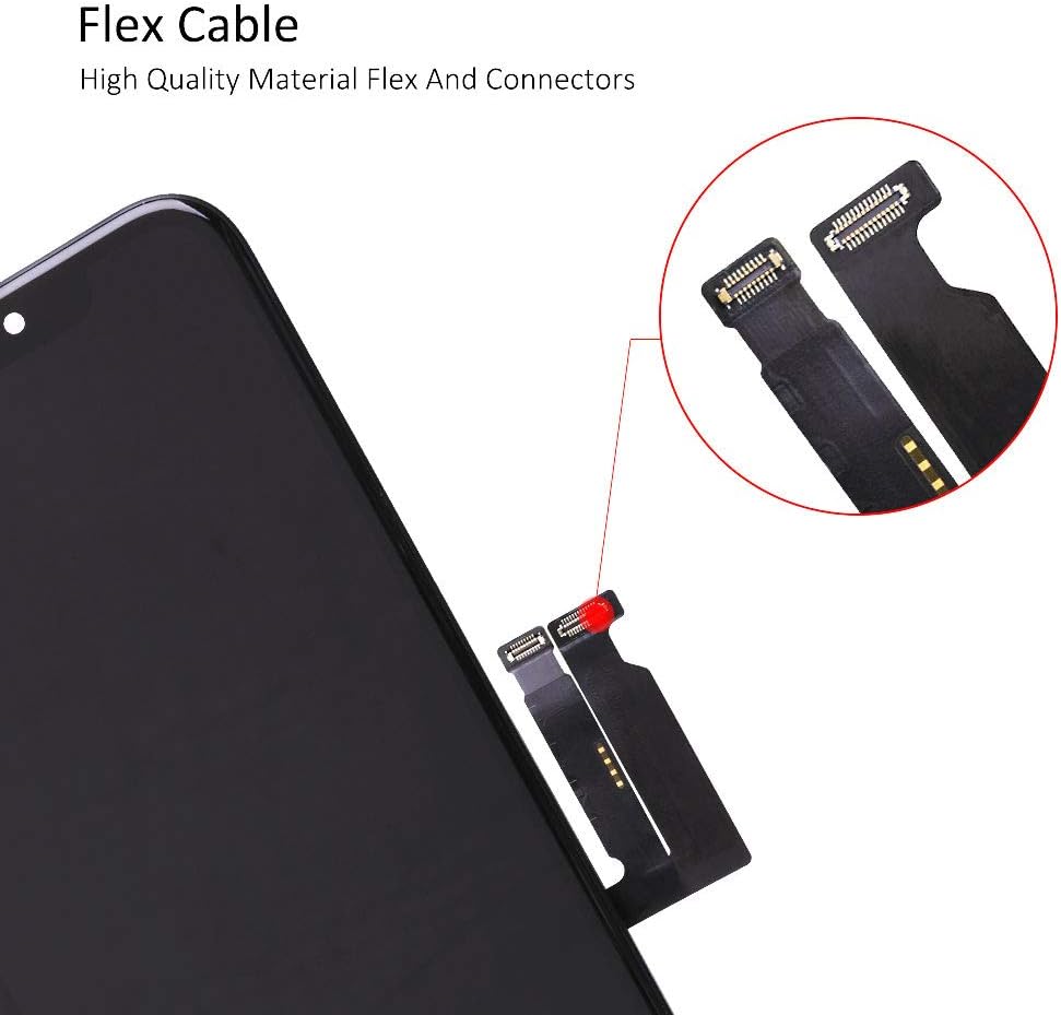 for iPhone XR Screen Replacement 6.1 inch,LCD Display Touch Screen Digitizer Assembly with Repair Tools, Compatible with Model A1984, A2105, A2106, A2108