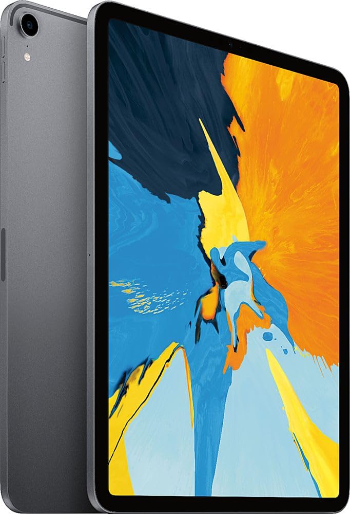Apple iPad Pro 2018 (11-inch, Wi-Fi + Cellular 64GB) - Space Gray (Renewed)