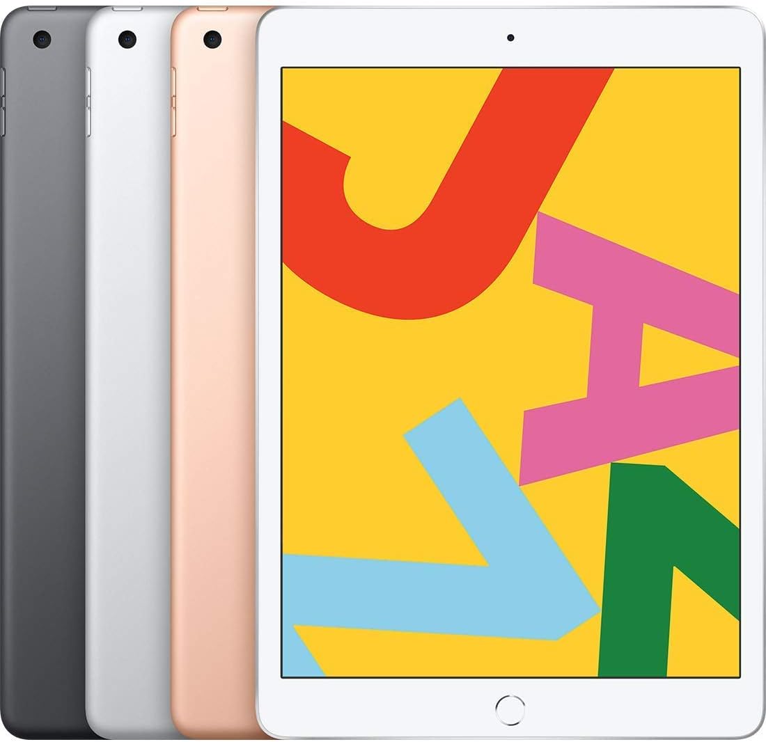 Apple 2019 iPad 10.2-inch, Wi-Fi, 128GB - Space Gray (Renewed)