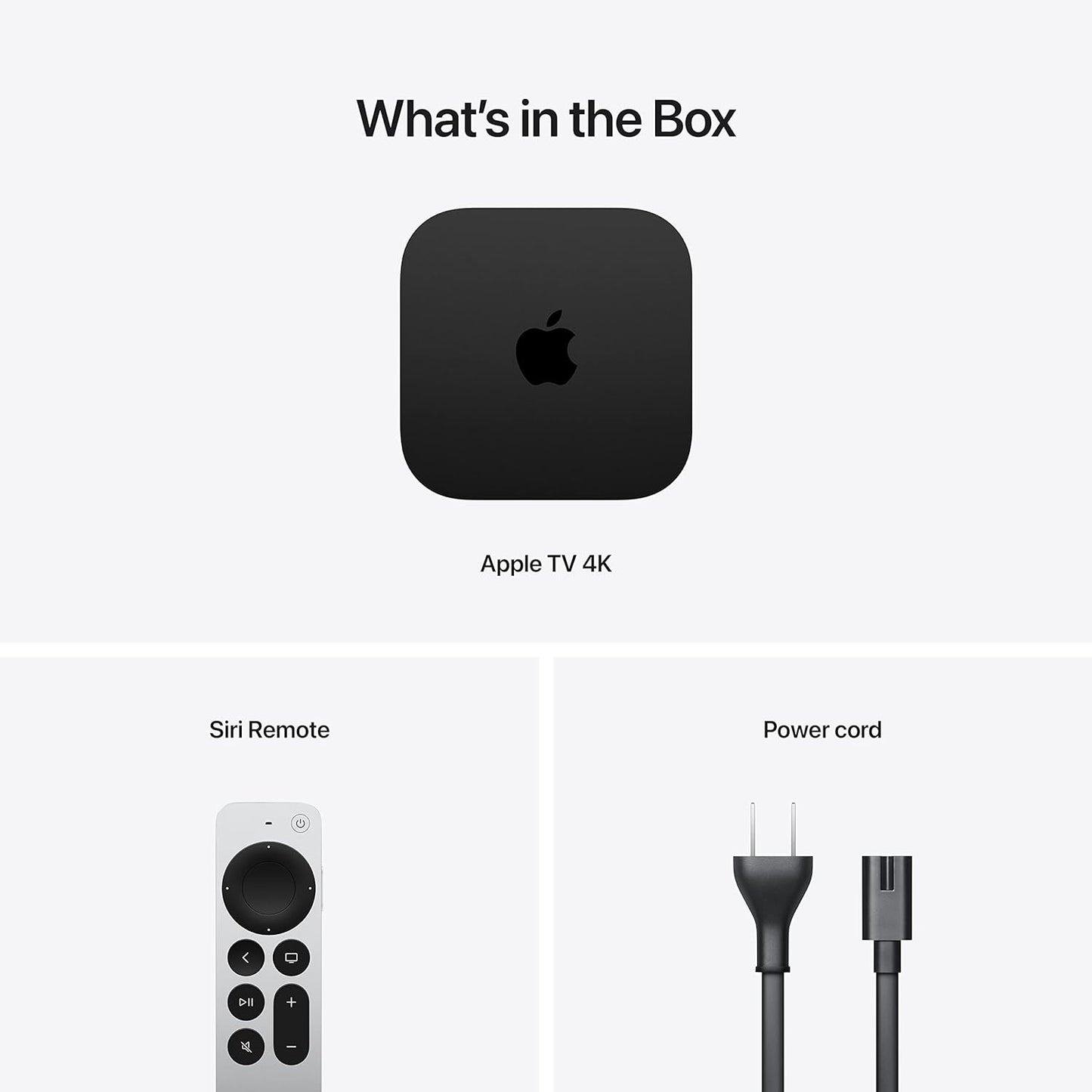 Apple 2022 Apple TV 4K, 64GB, Black (3rd generation), Wi-Fi (Renewed)
