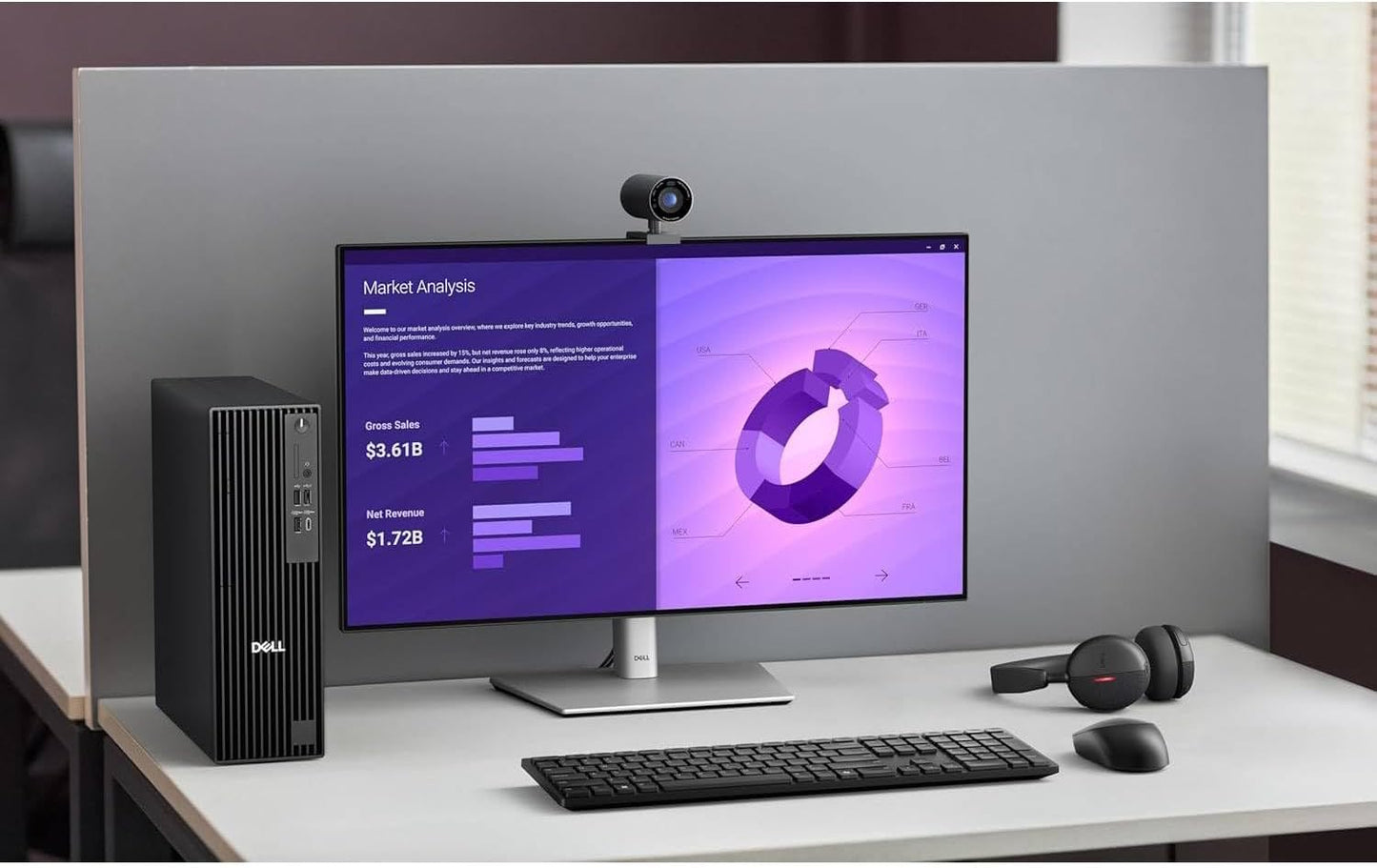 Dell 2025 Slim Business Desktop - Inte Core i9-12900K, (16Core, 24Threads) Ultra-Quiet Design, 64GB DDR5 RAM, 1TB PCIe SSD, Dual 4K Monitor Support, Wired Keyboard and Mouse, Windows 11Pro