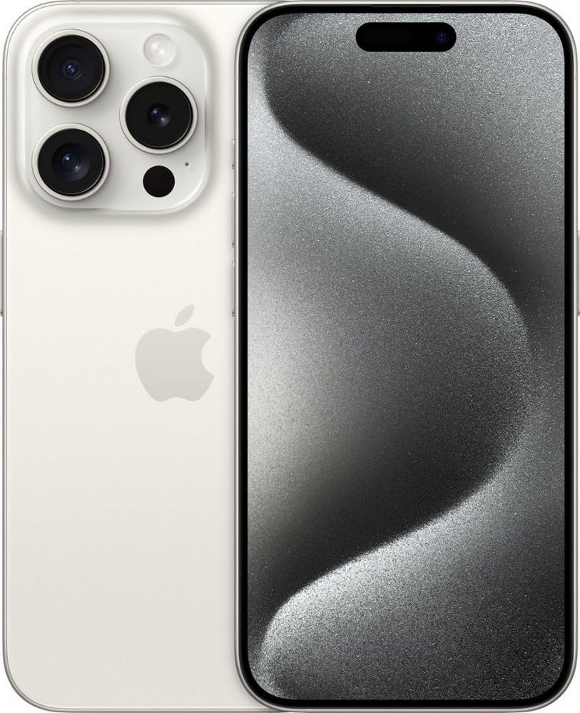 Apple iPhone 15 Pro, 128GB, Blue Titanium - T-Mobile (Renewed)