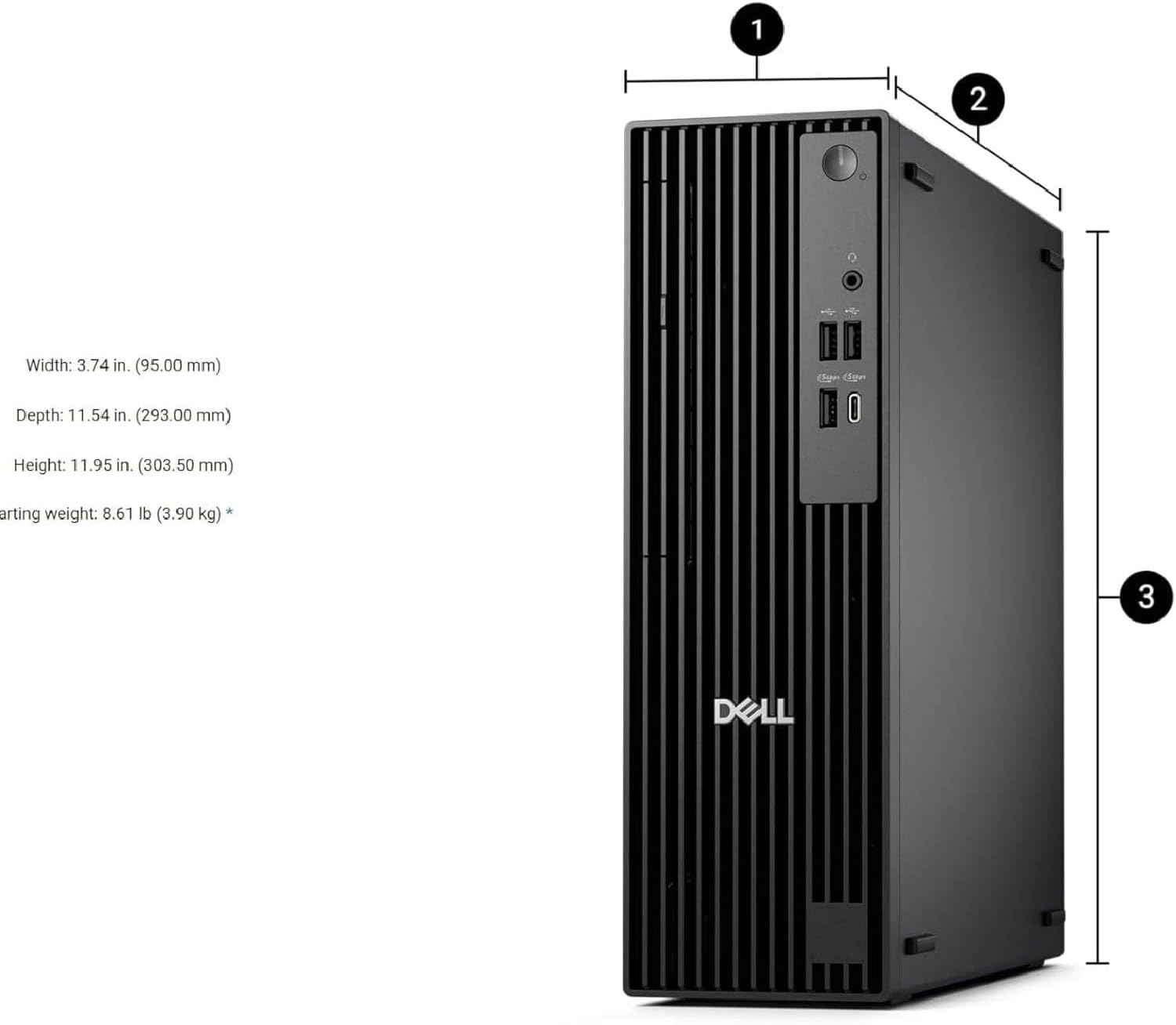 Dell 2025 Slim Business Desktop - Inte Core i9-12900K, (16Core, 24Threads) Ultra-Quiet Design, 64GB DDR5 RAM, 1TB PCIe SSD, Dual 4K Monitor Support, Wired Keyboard and Mouse, Windows 11Pro