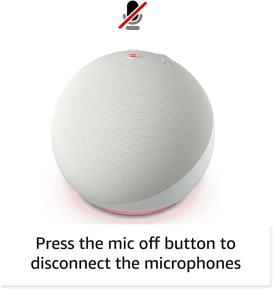 Like-New Amazon Echo Dot, Vibrant sounding Alexa speaker, Great for bedrooms, dining rooms and offices, Charcoal