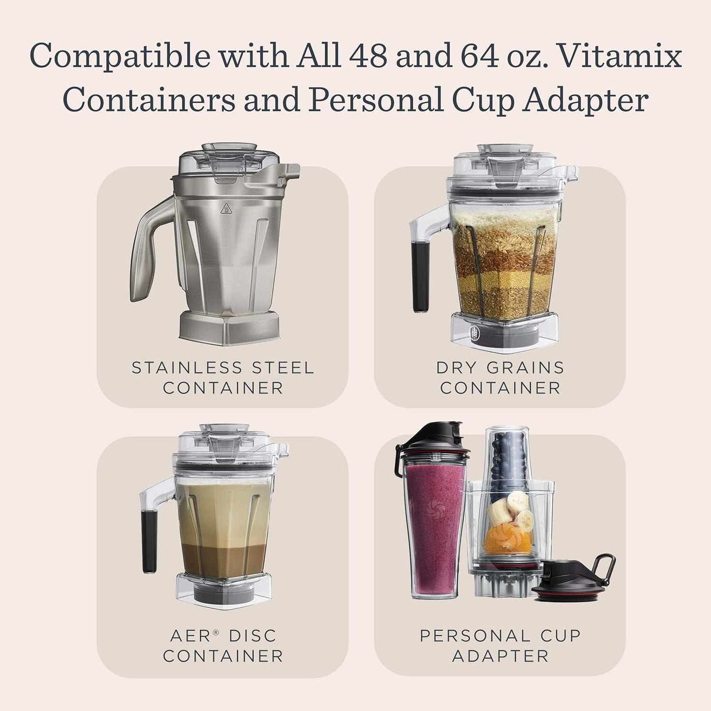 Vitamix Explorian with Programs, Three Blending Programs, Professional-Grade Blender for Smoothies and More, Self-Cleaning Kitchen Appliance, 64 Oz Container, Black (Renewed Premium)
