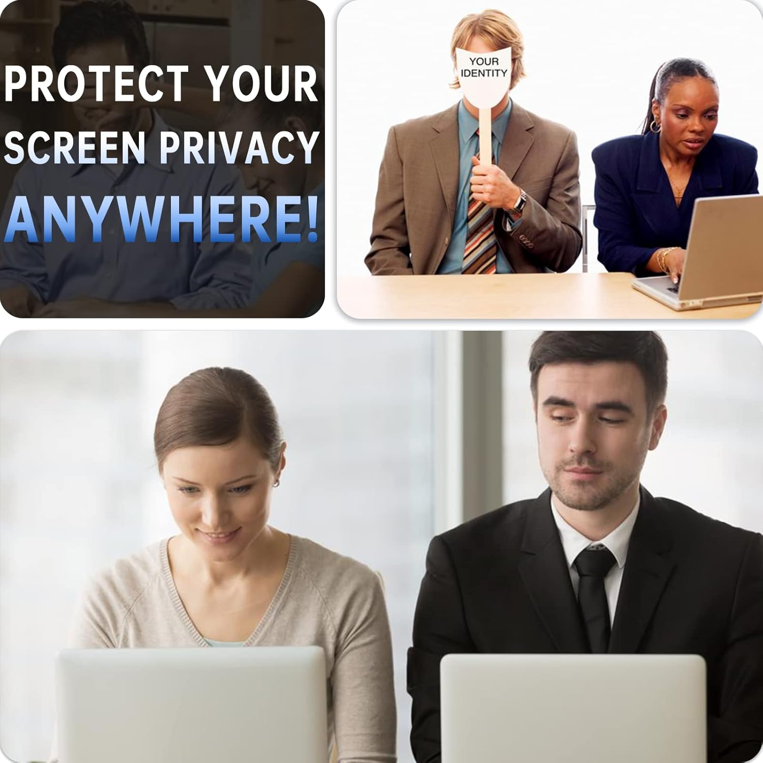 Magnetic Privacy Screen for Macbook Pro 13 Inch (2016-2022, M1, M2) / Macbook Air 13 in (2018-2021, M1), Removable Anti Blue Light Glare Filter for Mac 13In Laptop