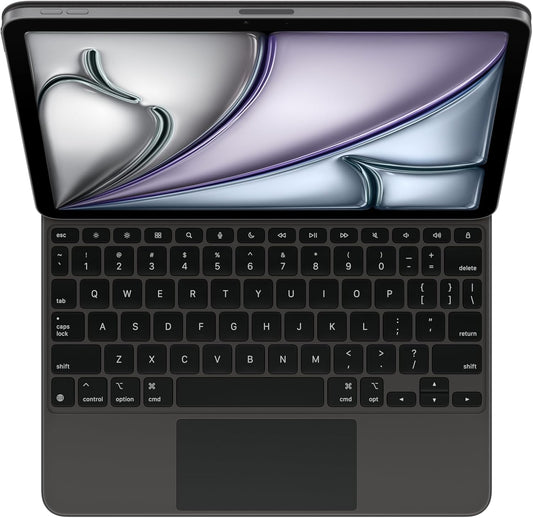 Apple Magic Keyboard: Keyboard and Case for iPad Air 11-inch (M2 and M3) and iPad Air (4th and 5th Generation), US English — Black
