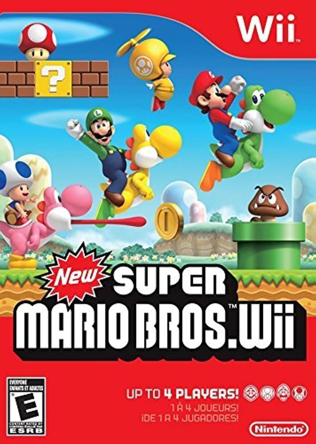New Super Mario Bros. Wii by Nintendo (Renewed)