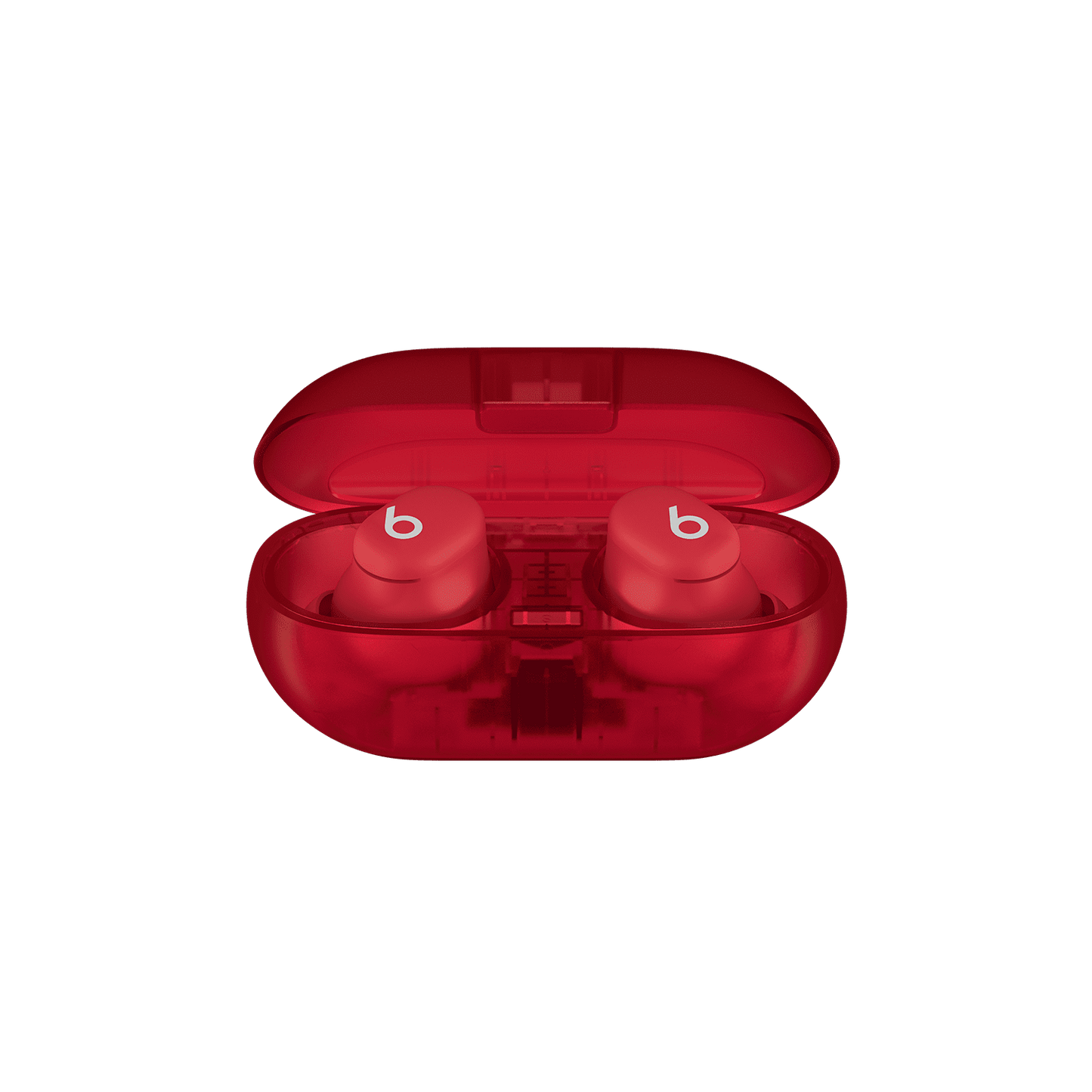 Beats by Dr. Dre Beats Solo Buds Bluetooth In-Ear Earbuds, Transparent Red