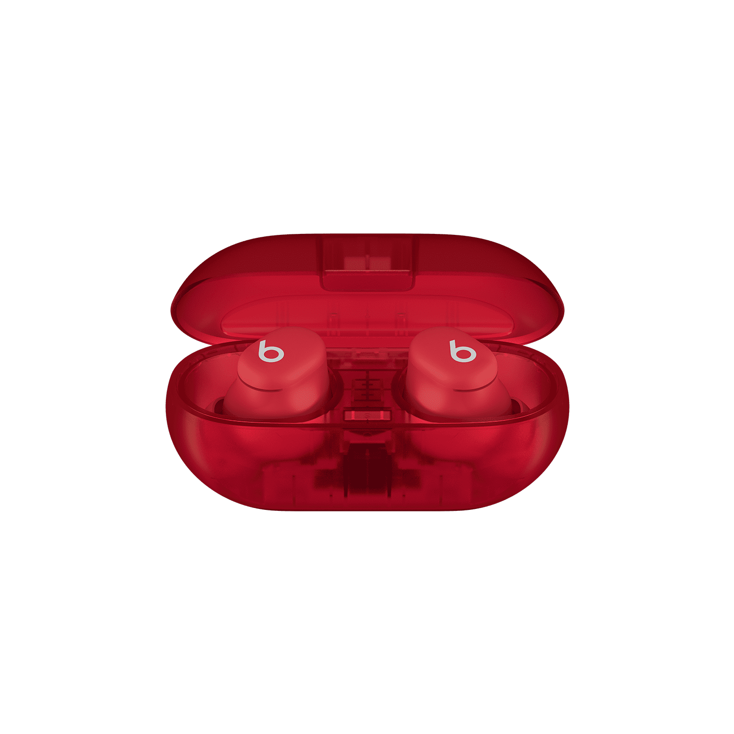 Beats by Dr. Dre Beats Solo Buds Bluetooth In-Ear Earbuds, Transparent Red