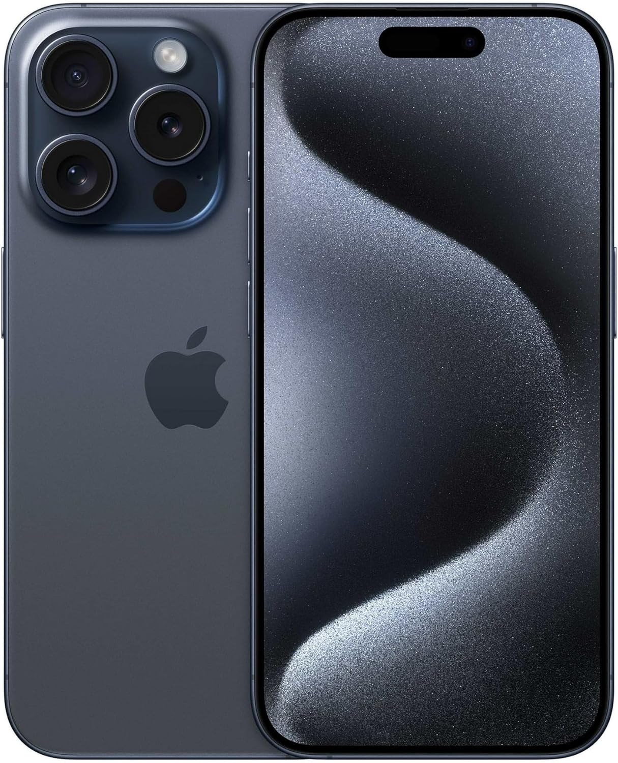 Apple iPhone 15 Pro, 128GB, Blue Titanium - T-Mobile (Renewed)