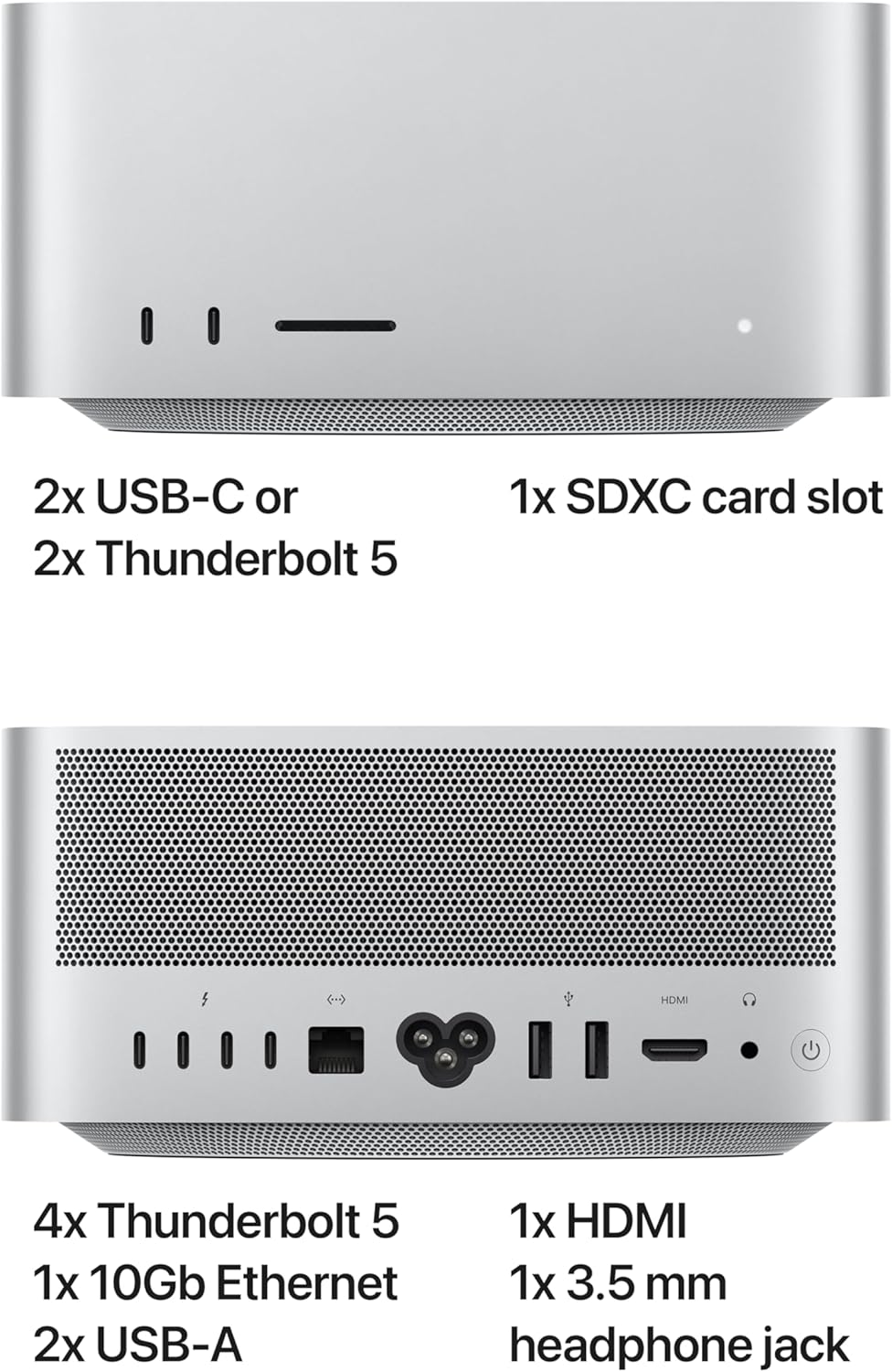 Apple Mac Studio, M4 Max 14-Core CPU / 32-Core GPU, 36GB Unified Memory, 1TB SSD
