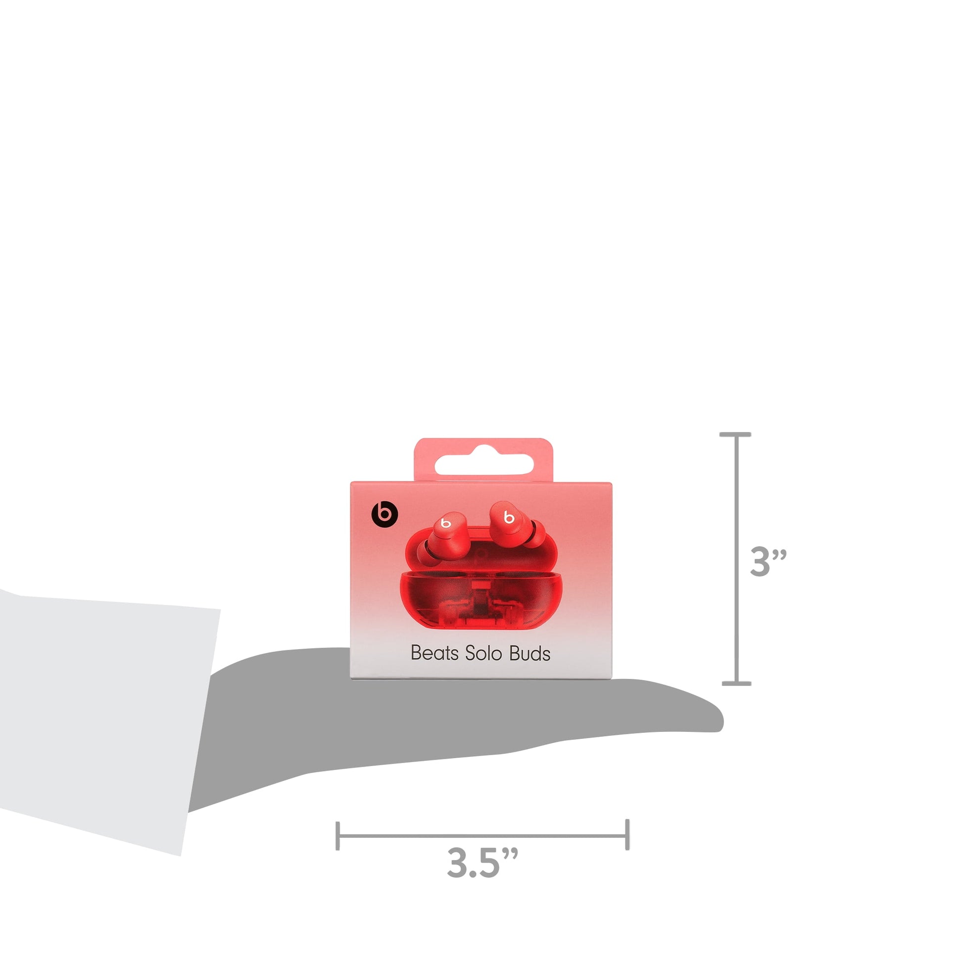 Beats by Dr. Dre Beats Solo Buds Bluetooth In-Ear Earbuds, Transparent Red