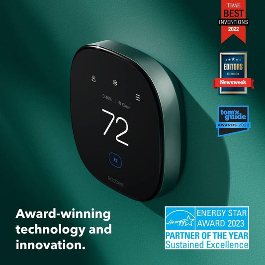 ecobee Smart Thermostat Premium with Smart Sensor EB-STATE6-01