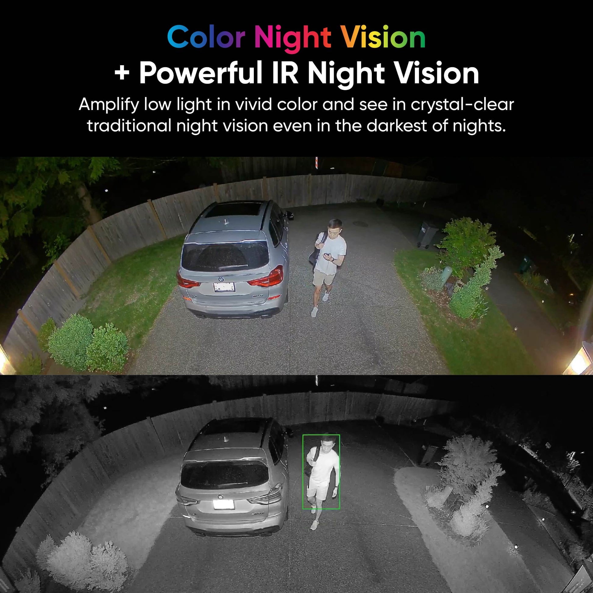 Wyze - Floodlight Camera Pro, 3000 Lumen LEDs, 180° Wide View, 2k HD Outdoor Wi-Fi Floodlight Home Security Camera - Black