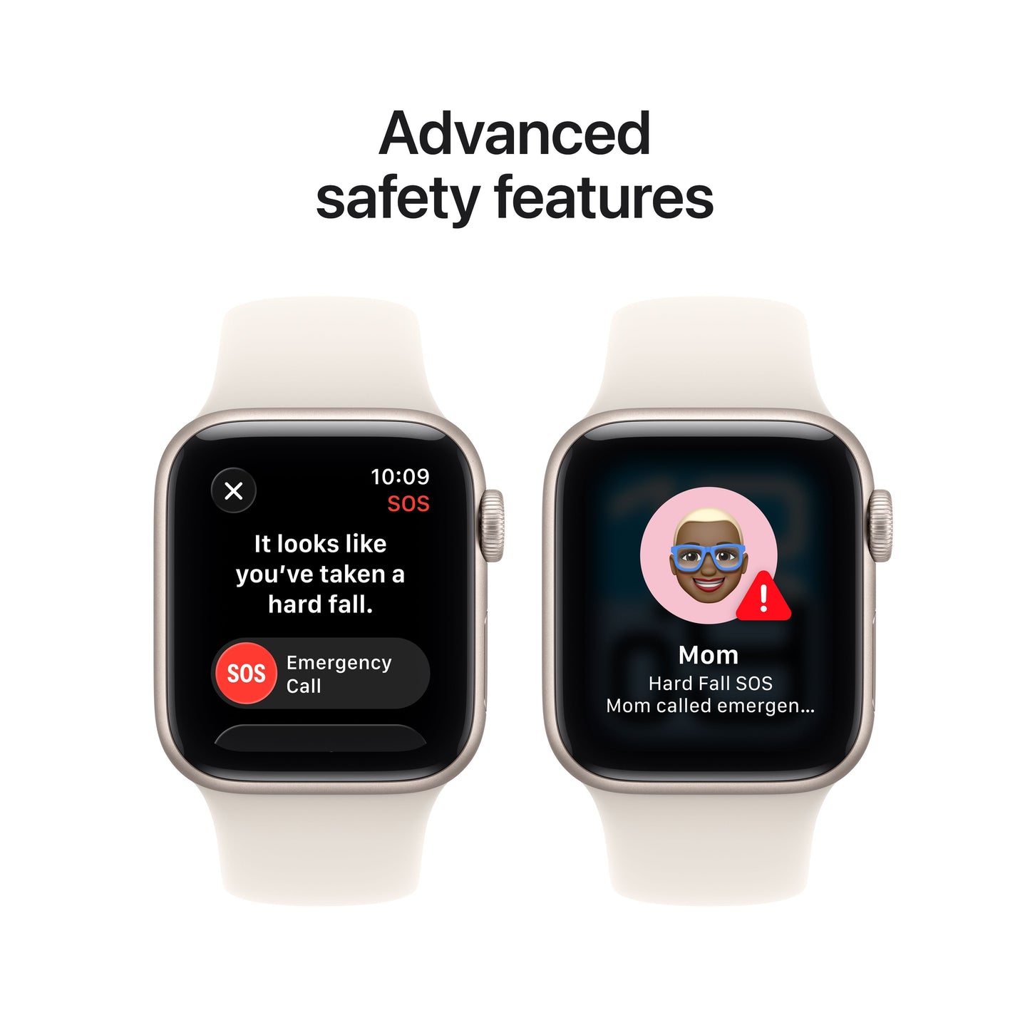 Apple Watch SE 3 GPS 40mm Starlight Aluminum Case with Starlight Sport Band - S/M