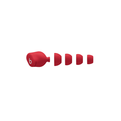 Beats by Dr. Dre Beats Solo Buds Bluetooth In-Ear Earbuds, Transparent Red