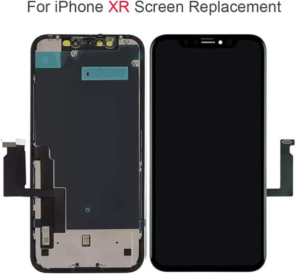 for iPhone XR Screen Replacement 6.1 inch,LCD Display Touch Screen Digitizer Assembly with Repair Tools, Compatible with Model A1984, A2105, A2106, A2108