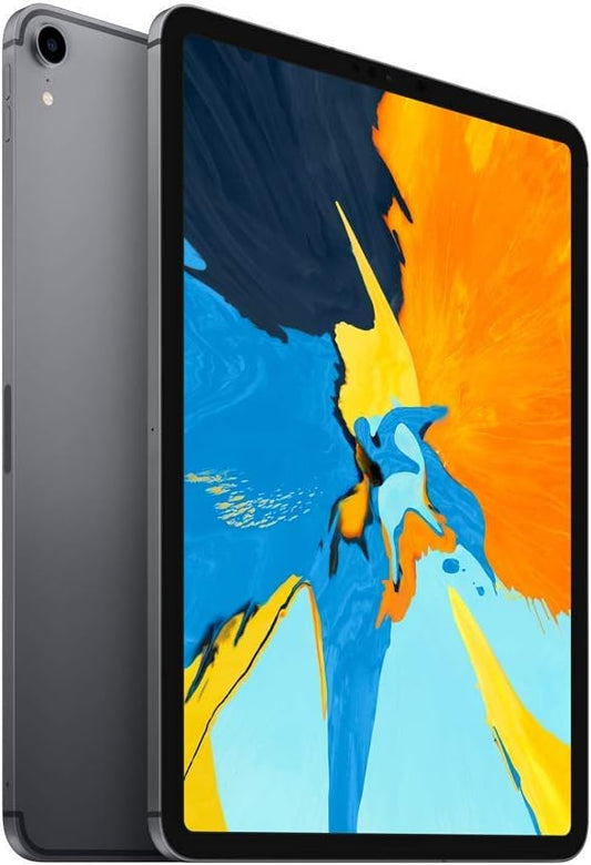 Apple iPad Pro 2018 (11-inch, Wi-Fi + Cellular 64GB) - Space Gray (Renewed)