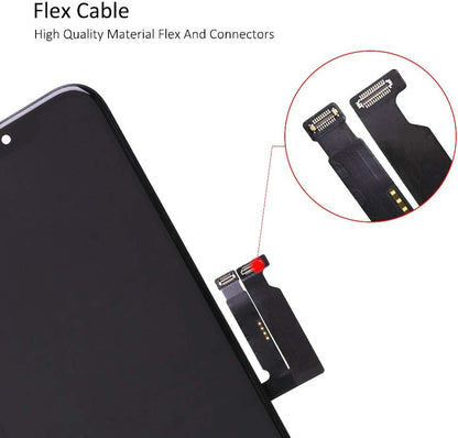for iPhone XR Screen Replacement 6.1 inch,LCD Display Touch Screen Digitizer Assembly with Repair Tools, Compatible with Model A1984, A2105, A2106, A2108