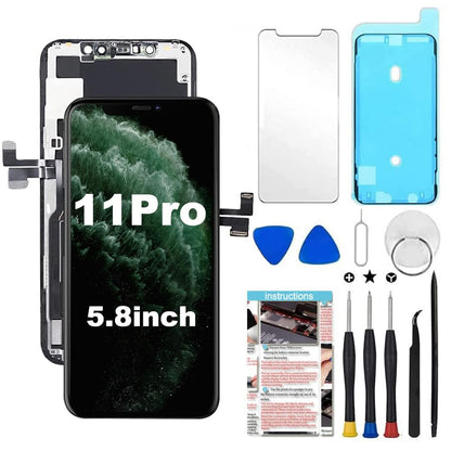 for iPhone XR Screen Replacement 6.1 inch,LCD Display Touch Screen Digitizer Assembly with Repair Tools, Compatible with Model A1984, A2105, A2106, A2108