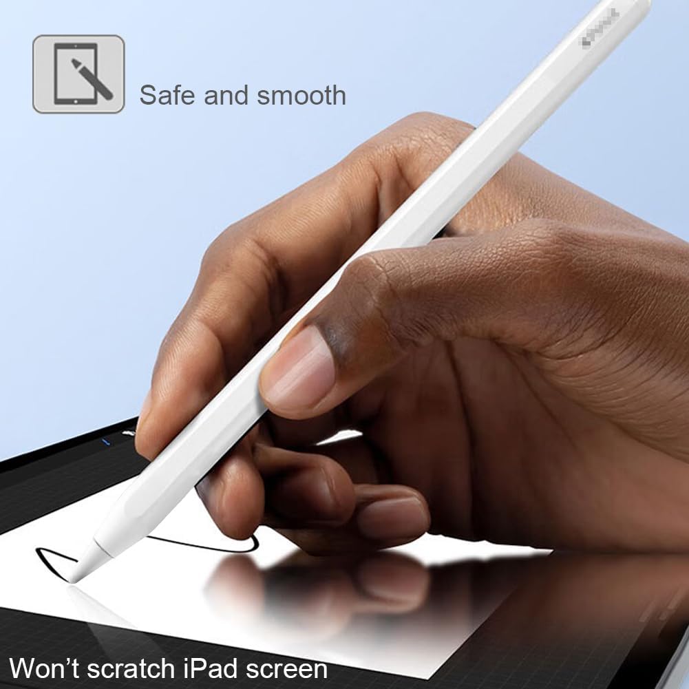 Upgraded Tips for Apple Pencil, Mix Replacement Pencil Tips for Apple Pencil 2nd/ 1st Gen/USB-C/Pencil Pro Tips(6 PCS)