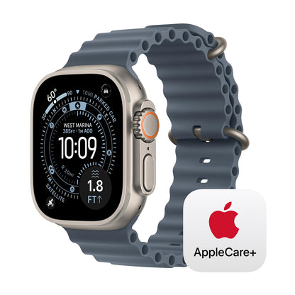 Apple Watch Ultra 3 [GPS + Cellular 49mm] Running & Multisport Smartwatch w/Rugged Titanium Case w/Black/Charcoal Trail Loop - M/L. Satellite Communications, Advanced Health & Fitness Tracking