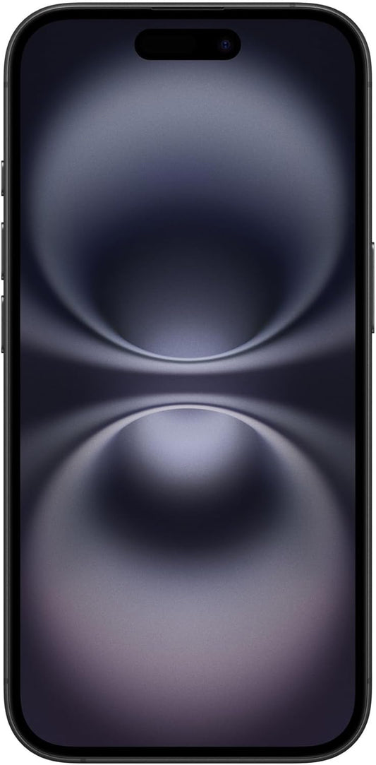 Apple iPhone 16, US Version, 128GB, Black - Unlocked (Renewed)