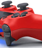 DualShock 4 Wireless Controller for PlayStation 4 - Magma Red (Renewed)
