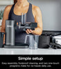 Ninja JC151 NeverClog BPA-Free Cold Press Juicer with Total Pulp Control and 2 One-Touch Programs (Machine Gray, Renewed)