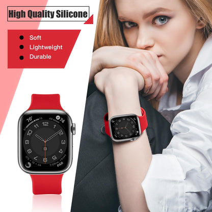 THWALK 6 Pack Sport Bands Compatible with Apple Watch Band Ultra 3/2/1 49mm, Series 11/10 46/42mm, 9/8/7 45/41mm, SE/6/5/4 44/40mm, 3/2/1 42/38mm for Women Men