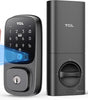 TCL D1 Pro Palm Vein Smart Lock, Keyless Entry Door Lock, Upgraded Rechargeable Battery, Front Door Smart deadboalt, App Remote Control, Auto-Lock, Waterproof, Works with Alexa