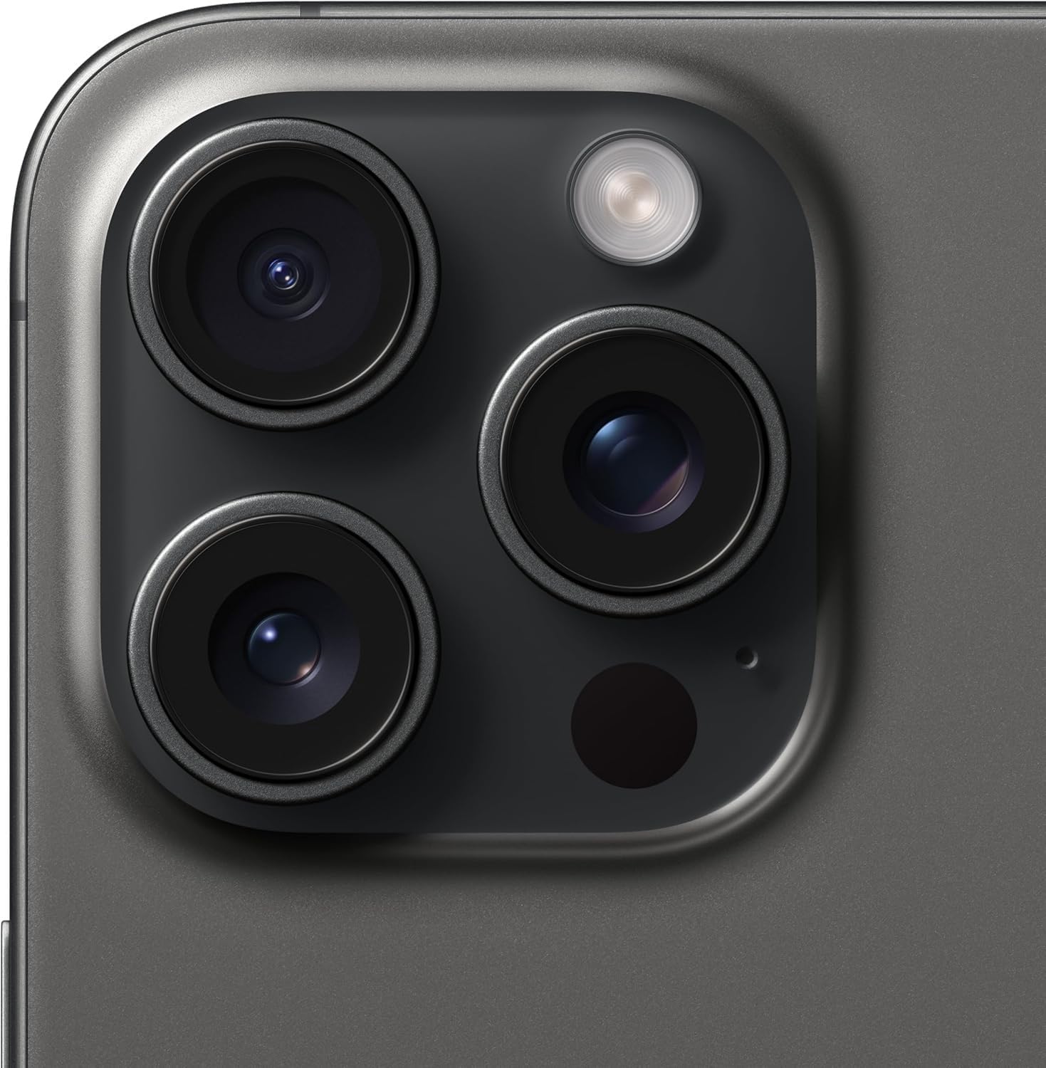 Apple iPhone 15 Pro Max, 256GB, Black Titanium - Unlocked (Renewed)