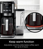 Ninja | Drip Coffee Maker | DualBrew Pro Hot & Iced Coffee | Compatible with K-Cup Pods | 3 Brew Styles (Classic, Rich, & Iced) | 60oz Removable Reservoir & Dishwasher Safe | Black | 12-Cup (Renewed)
