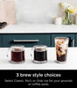 Ninja | Drip Coffee Maker | DualBrew Pro Hot & Iced Coffee | Compatible with K-Cup Pods | 3 Brew Styles (Classic, Rich, & Iced) | 60oz Removable Reservoir & Dishwasher Safe | Black | 12-Cup (Renewed)