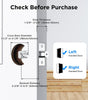 TCL D1 Pro Palm Vein Smart Lock, Keyless Entry Door Lock, Upgraded Rechargeable Battery, Front Door Smart deadboalt, App Remote Control, Auto-Lock, Waterproof, Works with Alexa
