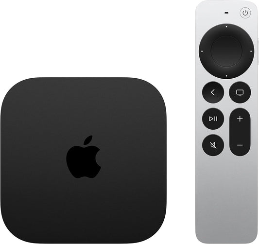 Apple 2022 Apple TV 4K, 64GB, Black (3rd generation), Wi-Fi (Renewed)