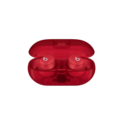 Beats by Dr. Dre Beats Solo Buds Bluetooth In-Ear Earbuds, Transparent Red