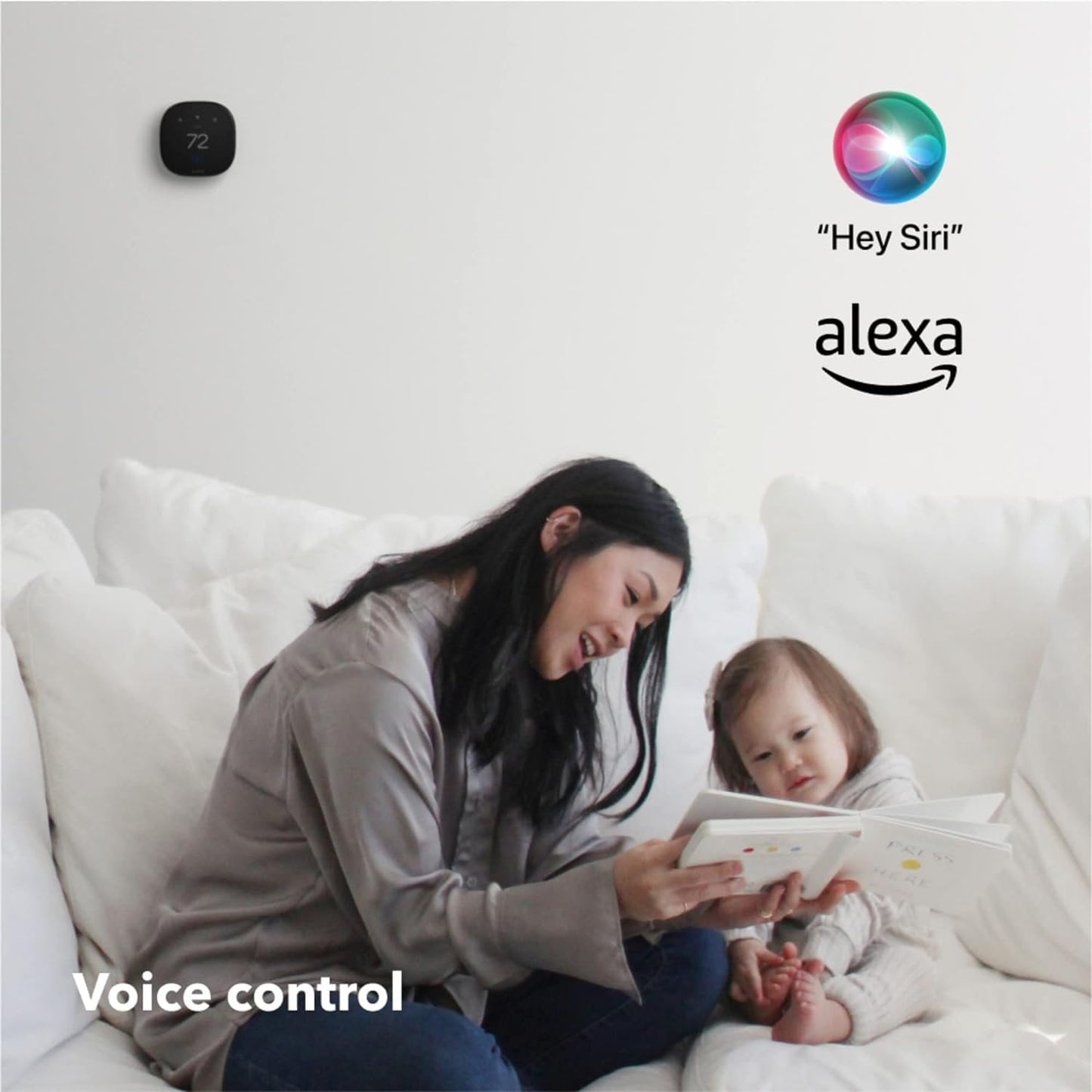 ecobee Smart Thermostat Premium with Smart Sensor EB-STATE6-01
