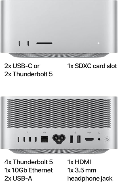 Apple Mac Studio, M4 Max 14-Core CPU / 32-Core GPU, 36GB Unified Memory, 1TB SSD