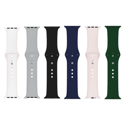 Restored Apple Watch Series 5 Bundle - 44mm GPS Space Gray (2019) - 3-in-1 MagSafe Charger, Protective Case & 6 Bands Included (Refurbished)
