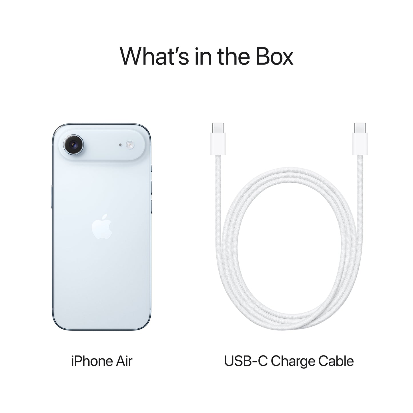 Straight Talk Apple iPhone 17 Air, 5G, 512GB, Sky Blue - Prepaid Smartphone [Locked to Straight Talk]